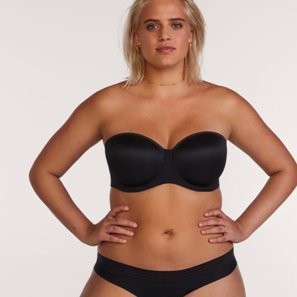 Black ThirdLove Strapless